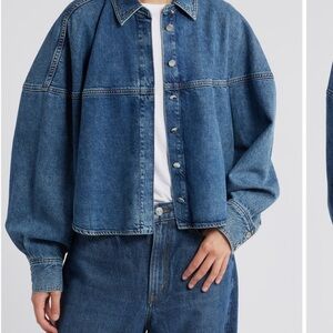 Frame Denim Jean Jacket Shirt